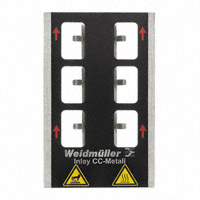 Weidmuller - 1341040000 - LABEL ID/RATINGS 1.06"X0.71"