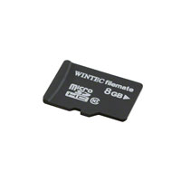 Wintec Industries - 33122549-P - MEM CARD MICROSDHC 8GB CLASS 10