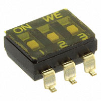 Wurth Electronics Inc. - 418121160803 - SWITCH SLIDE DIP SPST 25MA 24V