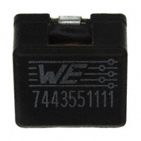 Wurth Electronics Inc. - 7443551111 - FIXED IND 11.3UH 11A 9.1 MOHM