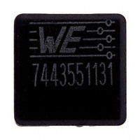 Wurth Electronics Inc. - 7443551131 - FIXED IND 13UH 10A 11.2 MOHM SMD