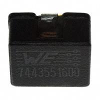 Wurth Electronics Inc. - 7443551600 - FIXED IND 6UH 12A 8.4 MOHM SMD