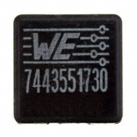 Wurth Electronics Inc. - 7443551730 - FIXED IND 7.3UH 13A 5.9 MOHM SMD