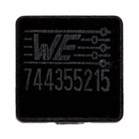 Wurth Electronics Inc. - 744355215 - FIXED IND 150NH 25A 0.58 MOHM