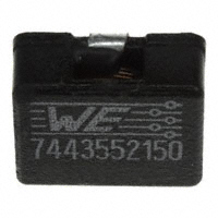 Wurth Electronics Inc. - 7443552150 - FIXED IND 1.5UH 14A 5.3 MOHM SMD