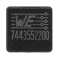 Wurth Electronics Inc. - 7443552200 - FIXED IND 2UH 11A 7.3 MOHM SMD
