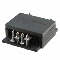 Wurth Electronics Midcom - 750341134 - TRANSFORMER PLANAR 70UH SMD