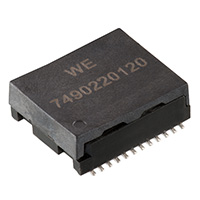 Wurth Electronics Inc. - 7490220120 - WE-LAN 10/100/1000 BASE-T SMD TR