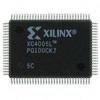 Xilinx Inc. - XC4005L-5PQ100C - IC FPGA 77 I/O 100QFP