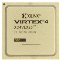 Xilinx Inc. - XC4VLX25-10FFG668C - IC FPGA 448 I/O 668FCBGA