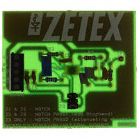 Diodes Incorporated - ZXF103EV - BOARD EVALUATION FOR Q FILTER