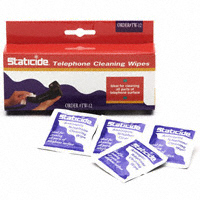 ACL Staticide Inc - TW12 - WIPES PRE-SAT ELECTRONICS 24PCS