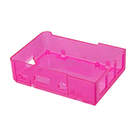 Adafruit Industries LLC - 2255 - BOX PLASTIC PINK 3.62" LX2.48" W