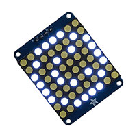 Adafruit Industries LLC - 1614 - 1.2 8X8 WHITE LED MATRIX W/I2C B
