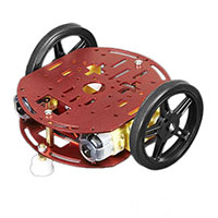 Adafruit Industries LLC - 3216 - MINI ROUND ROBOT CHASSIS KIT