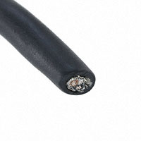 Alpha Wire - 25102 BK005 - CABLE 2COND 22AWG BLK 100'
