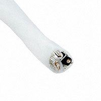 Alpha Wire - 72402 WH005 - CABLE 2COND 24AWG WHT SHLD 100'