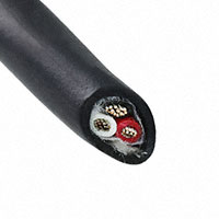 Alpha Wire - 45053 BK001 - CABLE 3 COND 20AWG BLACK 1000'