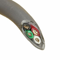 Alpha Wire - 5064C SL005 - CABLE 4COND 18AWG SLATE 100'