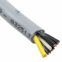 Alpha Wire - 65005 SL002 - CABLE 5COND 20AWG SLATE 500'