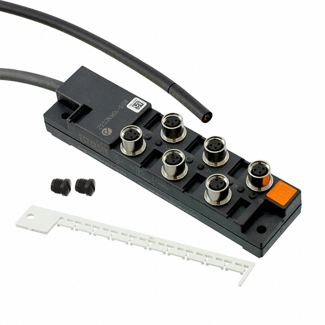 Alpha Wire - 803-10M NC032 - M8 PLASTIC 6PORT 1SIG LED