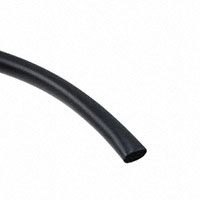 Alpha Wire - P1052 BK005 - TUBING 0.258" ID PVC 100' BLACK
