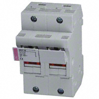 American Electrical Inc. - 2563000 - FUSEBLOCK 2POLE 14MMX51MM DNRAIL