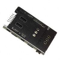 Amphenol Commercial Products - 101-00306-82 - CONN SIM CARD PUSH-PUSH R/A SMD