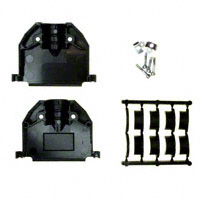 Amphenol Commercial Products - 17E-1728-1 - CONN BACKSHELL DB50 BLK PLASTIC