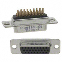 Amphenol Commercial Products - 17EHD-026-S-AA-0-00 - CONN D-SUB HD RCPT 26POS STR