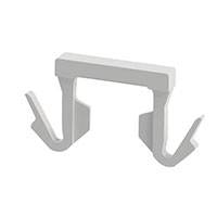 Essentra Components - FCCE-9-01 - CBL CLAMP FLAT NATURAL PUSH IN