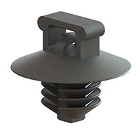 Essentra Components - FTH-36-01BK - CABLE TIE HOLDER FIR TREE BLACK