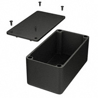 Hammond Manufacturing - 1550DBK - BOX ALUM BLACK 4.51"L X 2.52"W