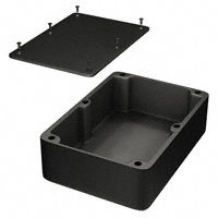 Hammond Manufacturing - 1550EBK - BOX ALUM BLACK 6.73"L X 4.76"W