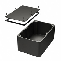 Hammond Manufacturing - 1550WHBK - BOX ALUM BLACK 8.74"L X 5.75"W