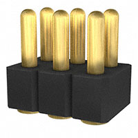 Mill-Max Manufacturing Corp. - 813-22-006-30-006101 - CONN SPRING CONT 06 POS .276 SMD