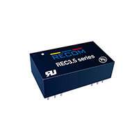 Recom Power - REC3.5-0505SRW/R10/A - CONV DC/DC 3.5W SNGL 5VOUT DIP24