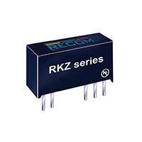 Recom Power - RKZ-121509D - DC/DC CONVERTER 15V -9V 2W