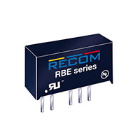 Recom Power - RBE-0505S - DC/DC CONVERTER 5VIN 5VOUT 1W
