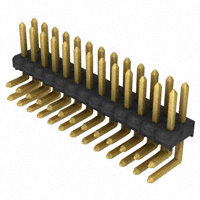 Samtec Inc. - TSW-113-08-G-D-RA - CONN HEADER 26POS .100 DL R/A AU