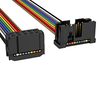TE Connectivity AMP Connectors - A3AKB-1006M - IDC CABLE - ASC10B/AE10M/APK10B