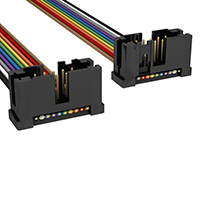 TE Connectivity AMP Connectors - A3KKB-1018M - IDC CABLE - APK10B/AE10M/APK10B