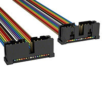 TE Connectivity AMP Connectors - A3KKB-1618M - IDC CABLE - APK16B/AE16M/APK16B