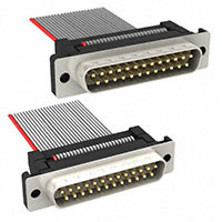 TE Connectivity AMP Connectors - A7PPB-2506G - CABLE D-SUB-AMM25B/AE25G/AMM25B