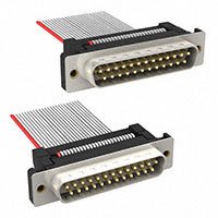 TE Connectivity AMP Connectors - A7VVB-2506G - CABLE D-SUB-AMU25B/AE25G/AMU25B