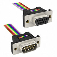 TE Connectivity AMP Connectors - A7VWB-0910M - CABLE D-SUB-AMU09B/AE09M/AFU09B