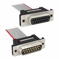TE Connectivity AMP Connectors - A7VWB-1506G - CABLE D-SUB-AMU15B/AE15G/AFU15B