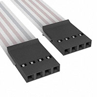 TE Connectivity AMP Connectors - A9BBG-0405F - FLEX CABLE - AFF04G/AF04/AFF04G