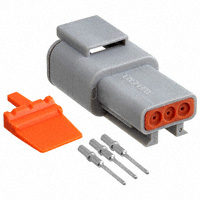 Amphenol Sine Systems Corp - ATM04-3P-KIT01 - ATM 3P KIT WEDGE & CONTACTS