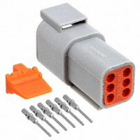 Amphenol Sine Systems Corp - ATM04-6P-KIT01 - ATM 6P KIT WEDGE & CONTACTS